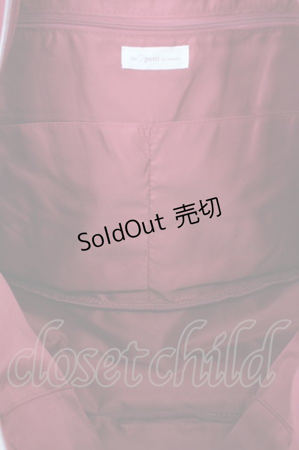 画像4: m petit by misako / AMリボンボストン  赤 T-26-02-23-012-LO-BG-SA-ZT (4)