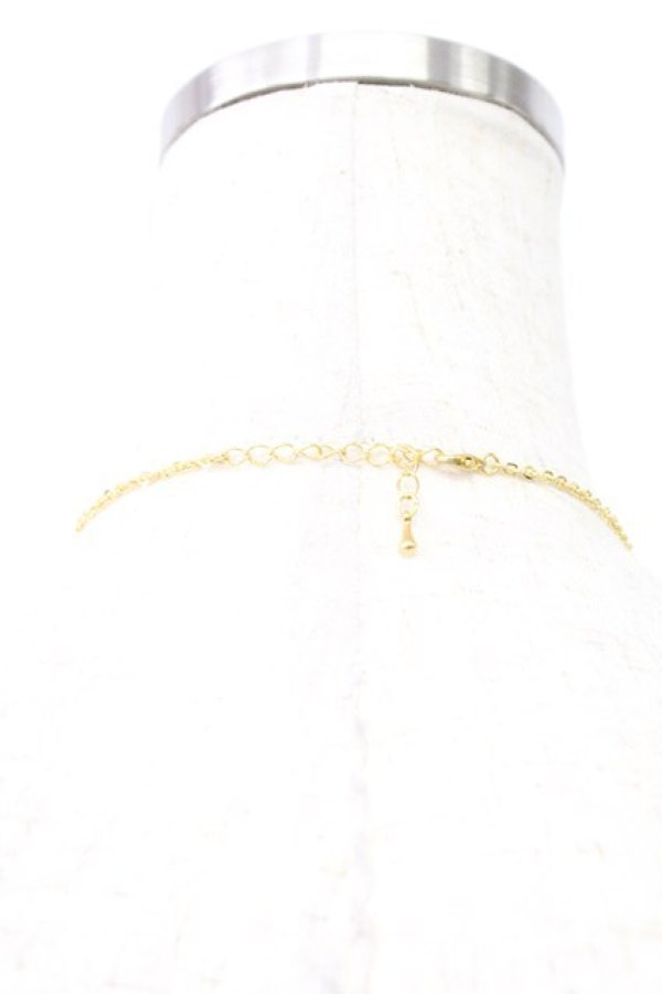 画像3: Amavel / リボン&スワンパールネックレス  ゴールド T-26-02-24-030-CA-AC-SA-ZT (3)