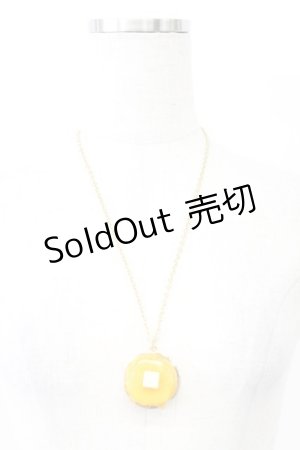 画像: Q-pot. / メープルシロップパンケーキネックレス  ブラウン T-26-02-24-031-QP-AC-SA-ZT