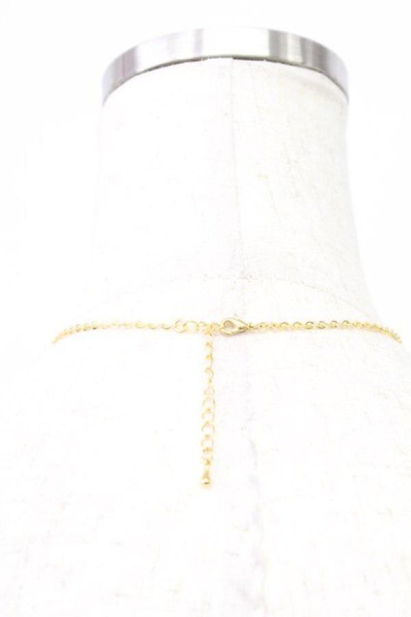 画像4: Amavel / リボン&スワンパールネックレス  ゴールドＸ白 T-26-02-24-033-CA-AC-SA-ZT (4)