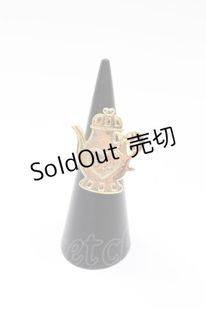 画像: Angelic Pretty / Tea Potリング  ゴールド T-26-02-24-043-AP-AC-SA-ZT