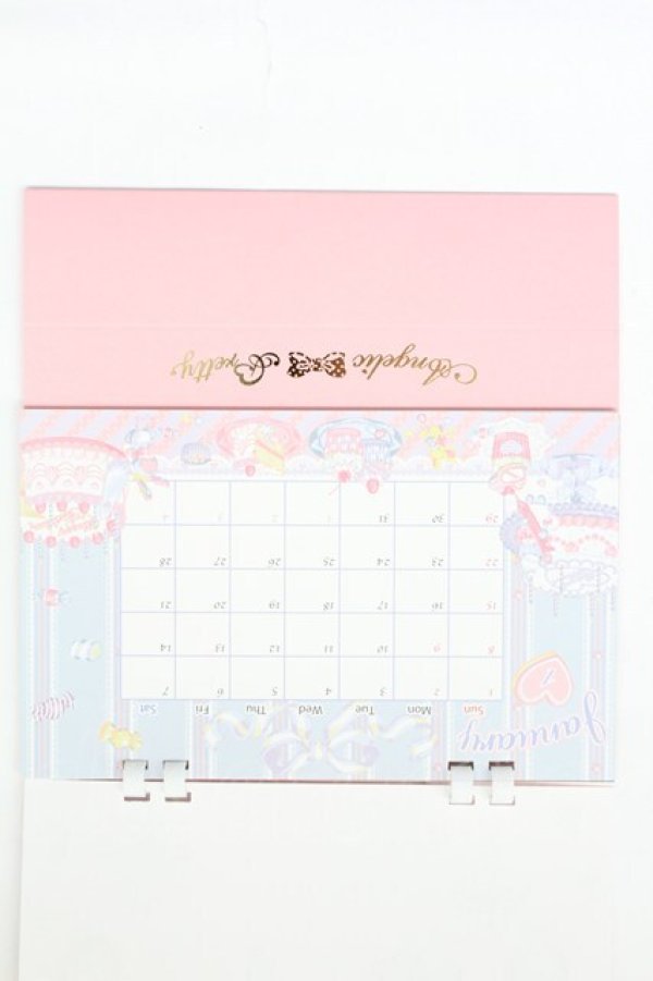 画像3: Angelic Pretty / G 2017カレンダー  ピンク T-26-02-24-047-AP-ZA-SA-ZT (3)