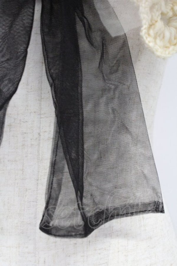 画像5: Emily Temple cute / チュール&ニット ティペット  ベージュ T-26-02-24-048-ET-ZA-SA-ZT633 (5)