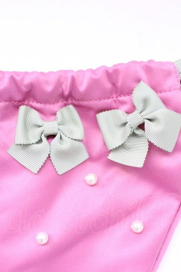 画像3: Maison de FLEUR / いちご巾着  ピンク T-26-02-24-052-LO-ZA-SA-ZT (3)