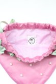 画像4: Maison de FLEUR / いちご巾着  ピンク T-26-02-24-052-LO-ZA-SA-ZT (4)
