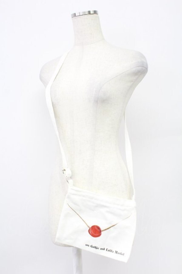 画像1: LOLITAその他(お買取対象外) / 10th Gothic and Lolita Marketサコッシュ  白 T-26-02-24-054-LO-BG-SA-ZT (1)