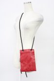 画像2: Moi-meme-Moitie / ロゴプレートミニショルダーバッグ  赤 T-26-02-24-057-MO-BG-SA-ZT (2)