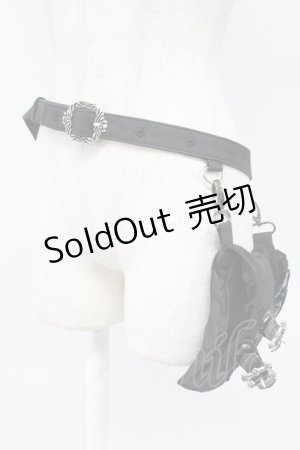 画像: Hoshibako Works / 東方Project ×HoshibakoWorks 魂魄妖夢ウエストツールポーチ  黒 T-26-02-24-059-LO-BG-SA-ZT