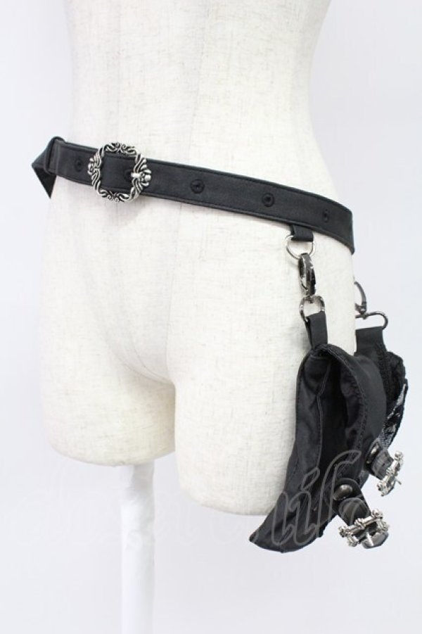 画像1: Hoshibako Works / 東方Project ×HoshibakoWorks 魂魄妖夢ウエストツールポーチ  黒 T-26-02-24-059-LO-BG-SA-ZT (1)