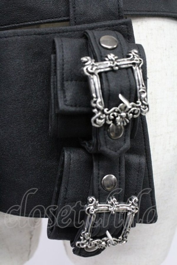 画像6: Hoshibako Works / 東方Project ×HoshibakoWorks 魂魄妖夢ウエストツールポーチ  黒 T-26-02-24-059-LO-BG-SA-ZT (6)