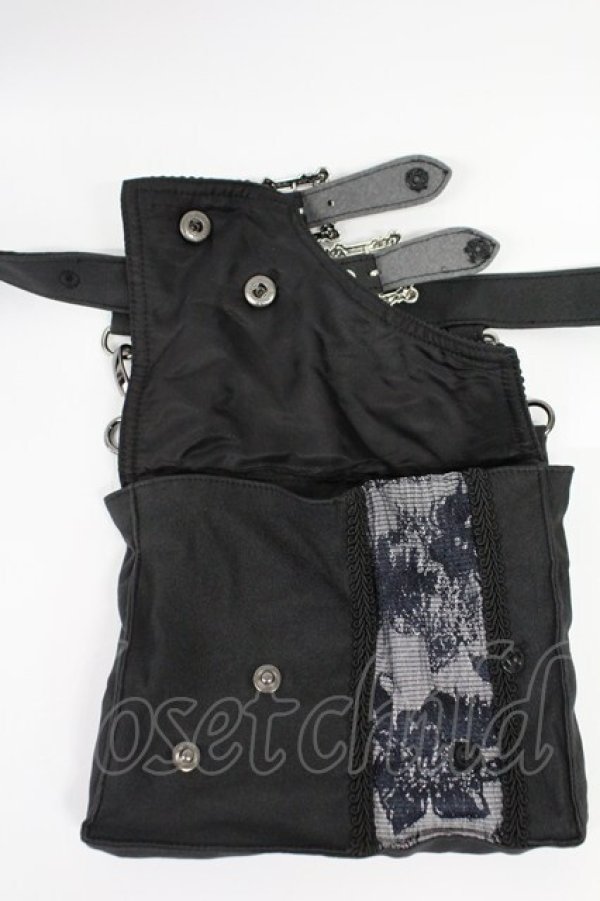 画像7: Hoshibako Works / 東方Project ×HoshibakoWorks 魂魄妖夢ウエストツールポーチ  黒 T-26-02-24-059-LO-BG-SA-ZT (7)