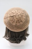 画像2: Q-pot. / ビスケットベレー帽  ブラウン T-26-02-24-061-QP-AC-SA-ZT (2)