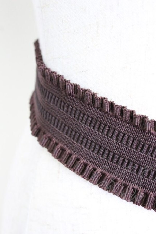 画像3: axes femme / 蝶モチーフベルト  ブラウンＸゴールド T-26-02-24-063-AX-ZA-SA-ZT (3)