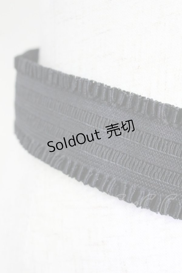 画像3: axes femme / G 蝶ゴムベルト  青Ｘ黒 T-26-02-24-066-AX-ZA-SA-ZT633-F006 (3)