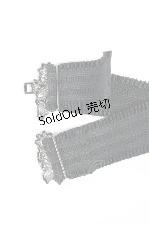 画像4: axes femme / G 蝶ゴムベルト  青Ｘ黒 T-26-02-24-066-AX-ZA-SA-ZT633-F006 (4)