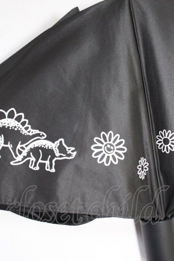 画像5: Candy Stripper / 折り畳み傘  黒Ｘ白 T-26-02-24-068-PU-ZA-SA-ZT (5)