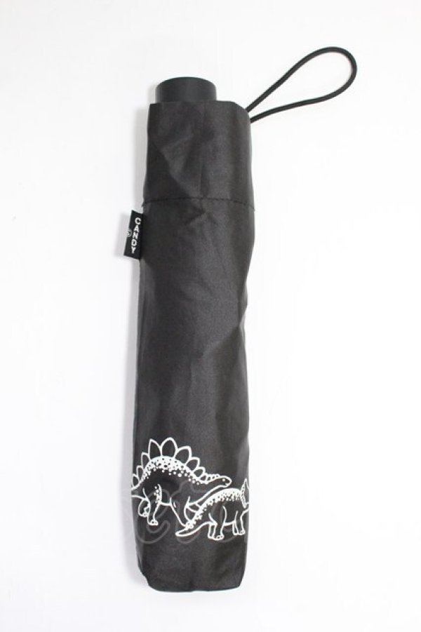 画像6: Candy Stripper / 折り畳み傘  黒Ｘ白 T-26-02-24-068-PU-ZA-SA-ZT (6)