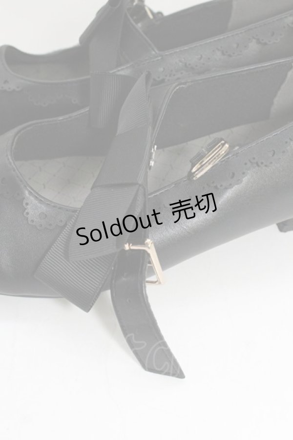 画像5: m petit by misako / パンプス M 中黒 T-26-02-24-073-0-SH-SA-ZTK036 (5)