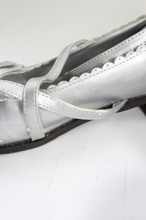 画像7: Angelic Pretty / Tea Partyシューズ LL シルバー T-26-02-24-074-AP-SH-SA-ZT (7)