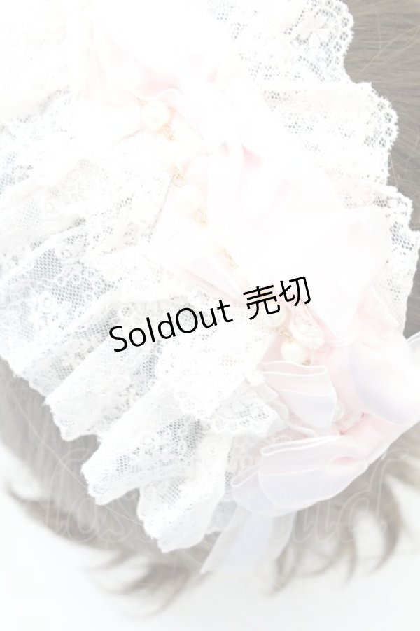 画像4: BABY,THE STARS SHINE BRIGHT / Junoの祝福と鳥たちのAriaリボンカチューシャ  ピンク T-26-02-24-013-BA-AC-SA-ZT633-F004 (4)