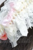 画像4: BABY,THE STARS SHINE BRIGHT / Junoの祝福と鳥たちのAriaリボンカチューシャ  ピンクＸミントＸアイボリー T-26-02-24-014-BA-AC-SA-ZT (4)
