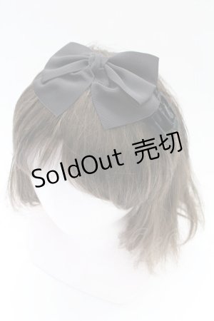 画像: Shirley Temple / ダブルリボンカチューシャ  黒 T-26-02-24-017-ET-AC-SA-ZT633-F005