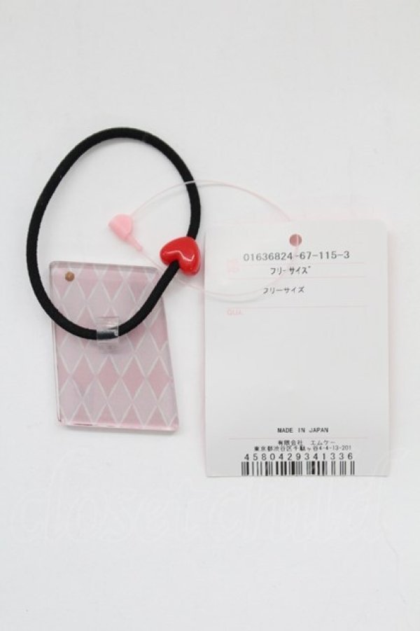 画像2: Shirley Temple / トランプヘアゴム  黒ゴム T-26-02-24-003-ET-AC-SA-ZT (2)