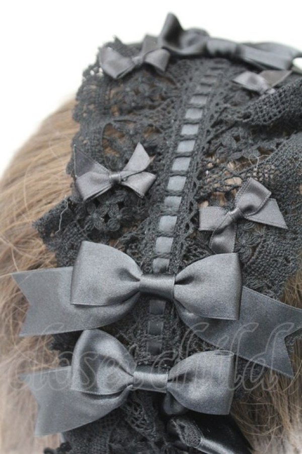 画像3: BABY,THE STARS SHINE BRIGHT / Siestaヘッドドレス  黒 T-26-02-24-019-BA-AC-SA-ZT (3)