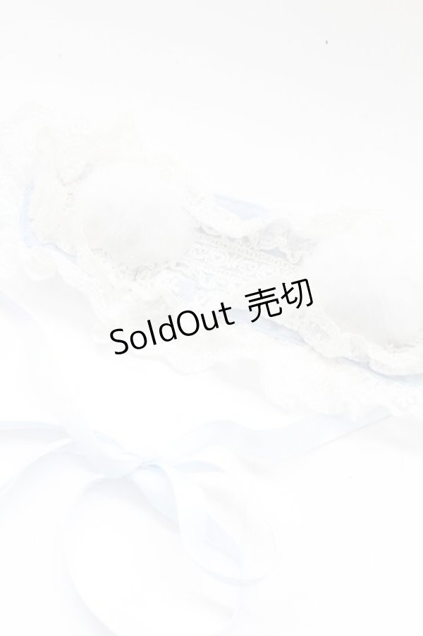 画像4: Chalmiere / ハッピードリームキティヘッドドレス  サックスＸ白 T-26-02-24-020-0-AC-SA-ZT633-F004 (4)