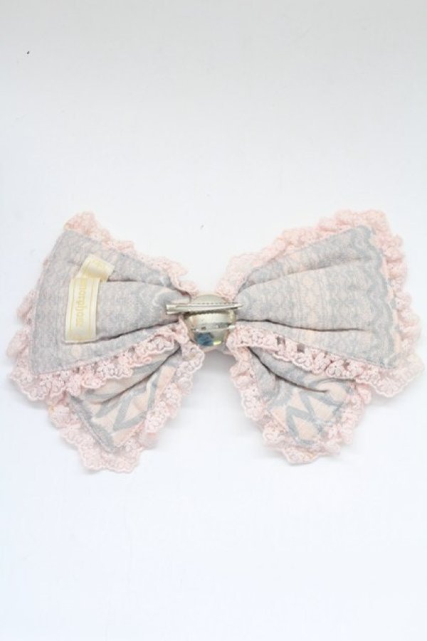 画像6: metamorphose / Leace up dollブローチ  ピンク T-26-02-24-026-ME-AC-SA-ZT (6)