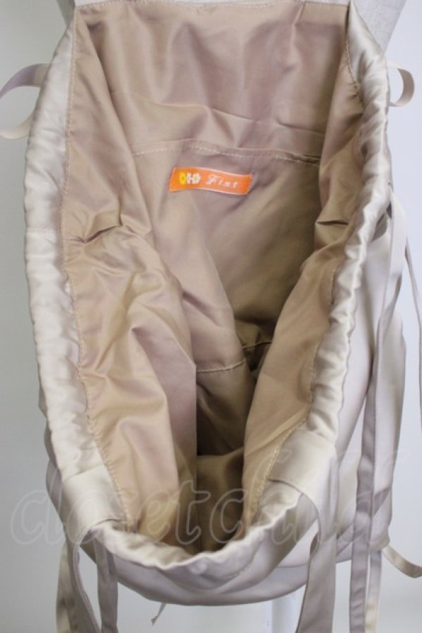 画像5: Fi.n.t / ドロストリボンナップサック  公式色展開ピンク T-26-02-25-002-CA-BG-IG-ZT (5)