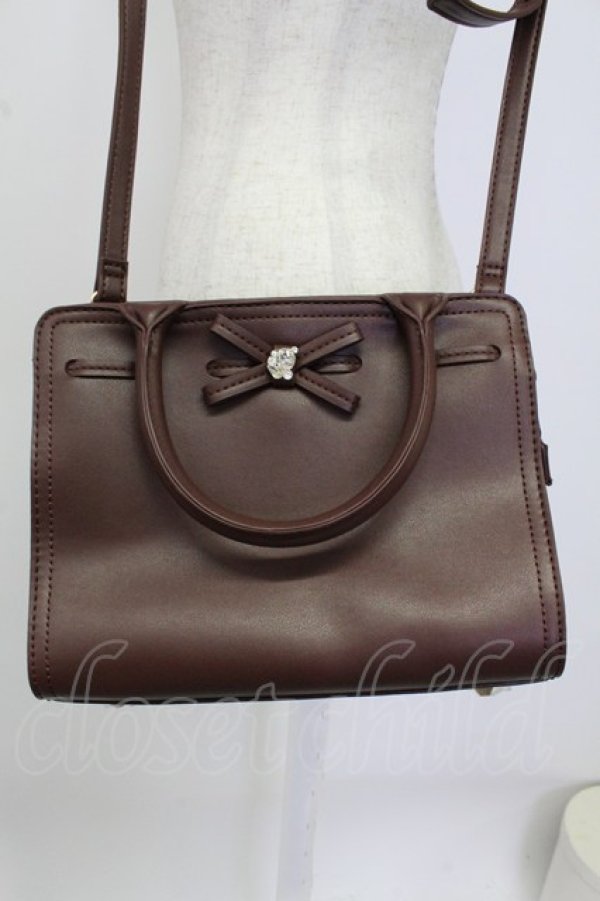 画像2: m petit by misako / 2WAYバッグ  ブラウン T-26-02-25-017-LO-BG-OW-ZT (2)