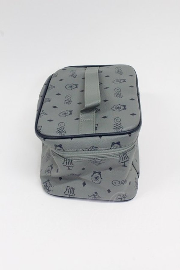 画像2: Fi.n.t / バニティバッグ  グレー T-26-02-25-018-CA-ZA-OW-ZT (2)