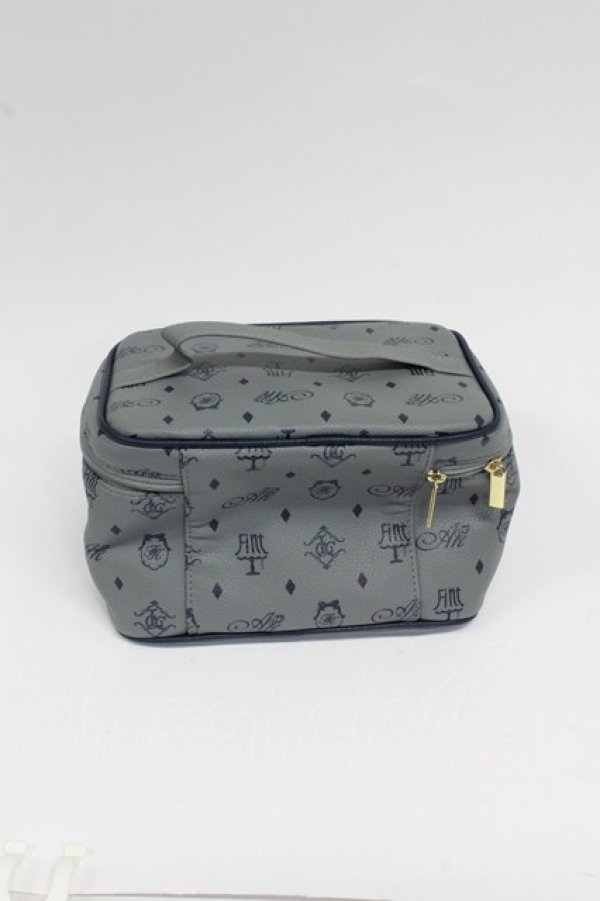 画像3: Fi.n.t / バニティバッグ  グレー T-26-02-25-018-CA-ZA-OW-ZT (3)