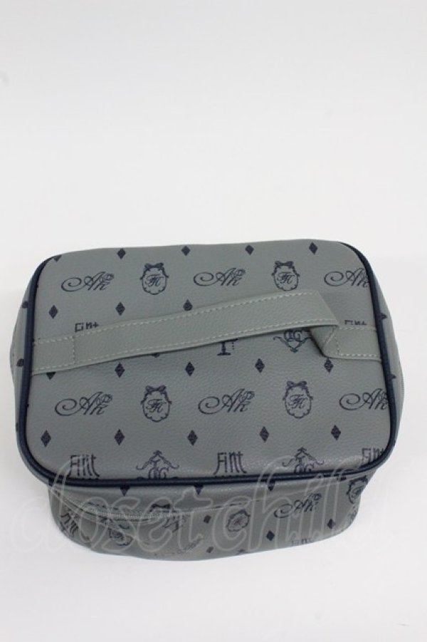 画像5: Fi.n.t / バニティバッグ  グレー T-26-02-25-018-CA-ZA-OW-ZT (5)