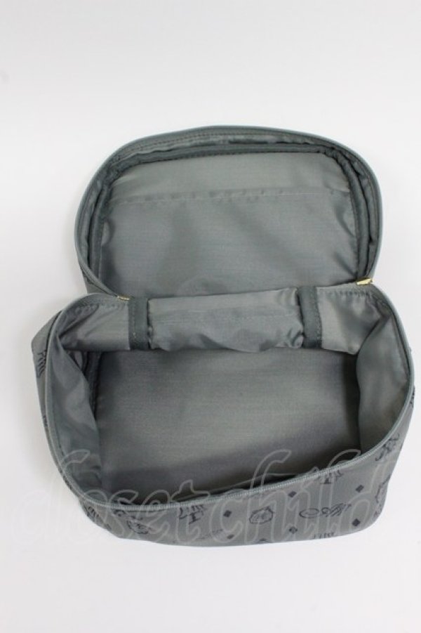 画像6: Fi.n.t / バニティバッグ  グレー T-26-02-25-018-CA-ZA-OW-ZT (6)