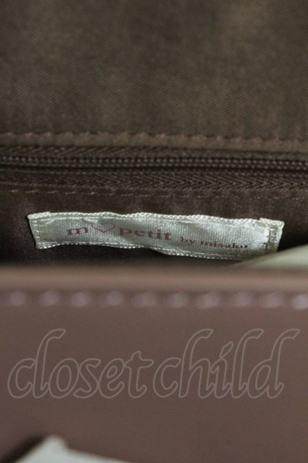 画像8: m petit by misako / TT*AMSCマルチWAY  濃渋 T-26-02-25-019-LO-BG-SA-ZT (8)