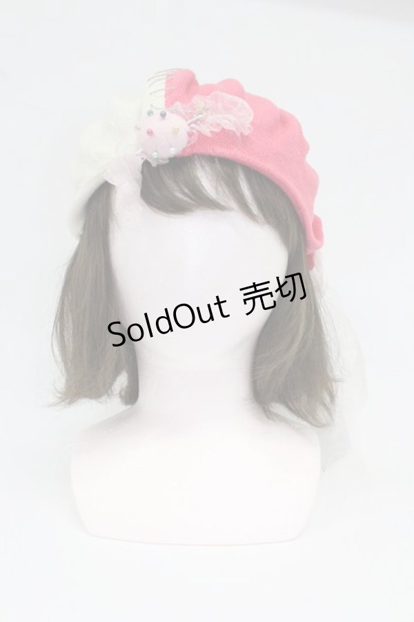 画像1: Coco&Ami / 繕々帽子(つくつくぼ〜し)  ピンク T-26-02-25-024-LO-AC-SA-ZTK037 (1)