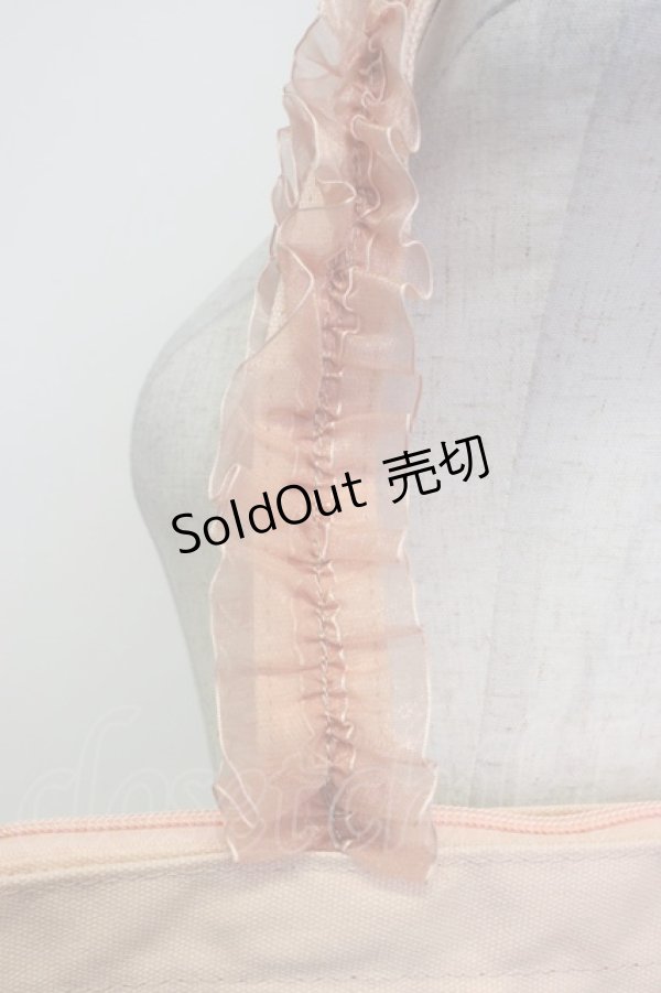 画像3: Fi.n.t / ノベルティフリルハンドルトートバッグ  サーモンピンク T-26-02-25-004-CA-BG-IG-ZTK038 (3)