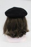 画像3: m petit by misako / AMモチーフリボンベレー帽 57.5cm クロ T-26-02-25-029-0-AC-OW-ZT (3)