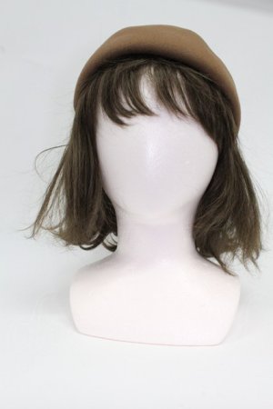 画像: an another angelus / リボンデザインクラシカルベレー  ベージュ T-26-02-25-030-CA-AC-OW-ZT