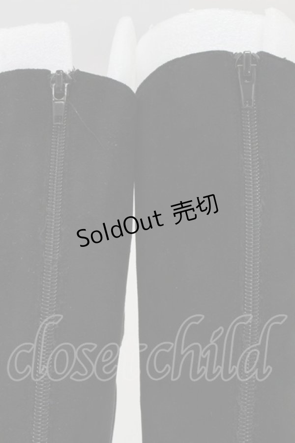 画像6: DimMoire / HeartCore編み上げブーツ M ブラック スウェード T-26-02-25-033-0-SH-IG-ZTK039 (6)