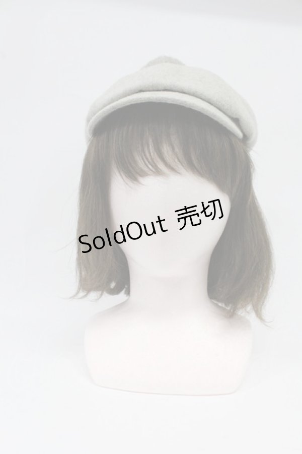 画像2: MILK / ポンポンキャスケット  グレー T-26-02-25-034-ML-ZA-SA-ZT (2)