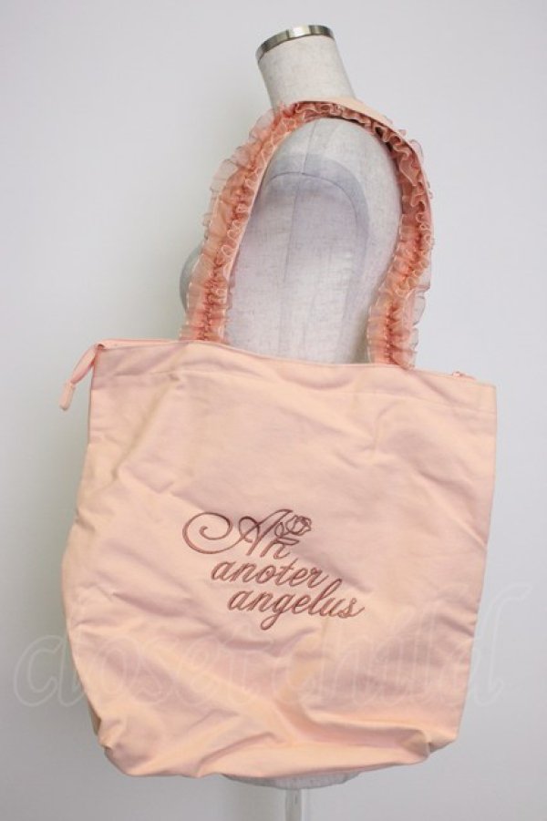 画像2: Fi.n.t / ノベルティフリルハンドルトートバッグ  ピンク T-26-02-25-005-CA-BG-OW-ZT (2)