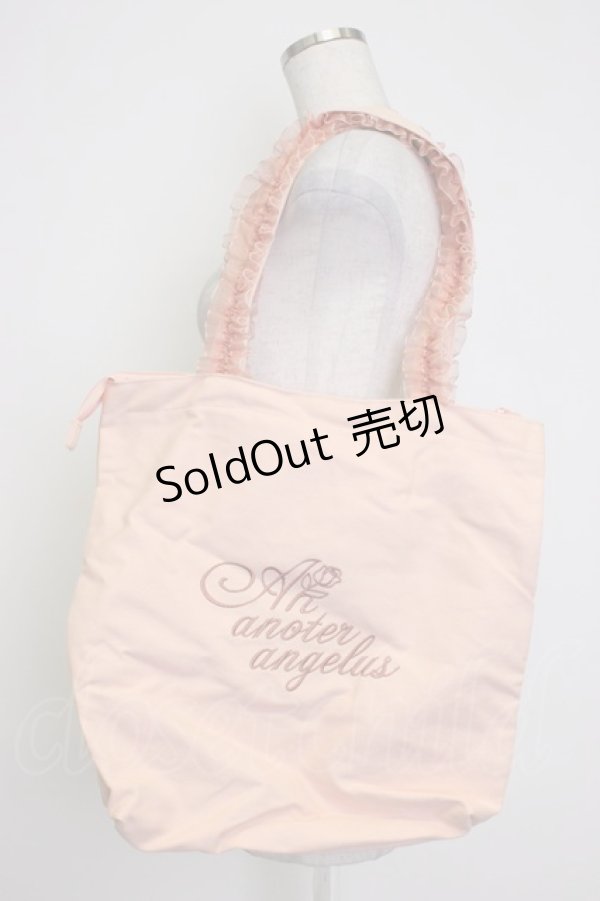 画像2: Fi.n.t / ノベルティフリルハンドルトートバッグ  ピンク T-26-02-25-005-CA-BG-OW-ZTK038 (2)