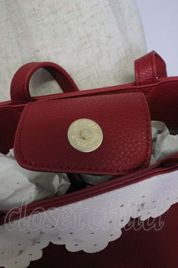 画像6: m petit by misako / TT*AMハイショクSC  赤Ｘ白 T-26-02-25-008-LO-BG-SA-ZT (6)