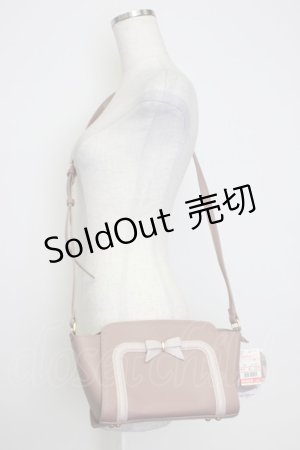 画像: m petit by misako / AMリボンヨコショルダーバッグ  ピンク T-26-02-25-009-LO-BG-SA-ZT