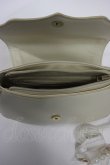 画像8: Elegant Simple Bronzing / Printed Envelopeバッグ  アイボリー T-26-02-25-010-PU-BG-SA-ZT (8)