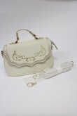 画像9: Elegant Simple Bronzing / Printed Envelopeバッグ  アイボリー T-26-02-25-010-PU-BG-SA-ZT (9)