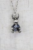 画像3: axes femme / フラワーウサギネックレス  シルバー T-26-02-26-026-AX-AC-SA-ZT (3)